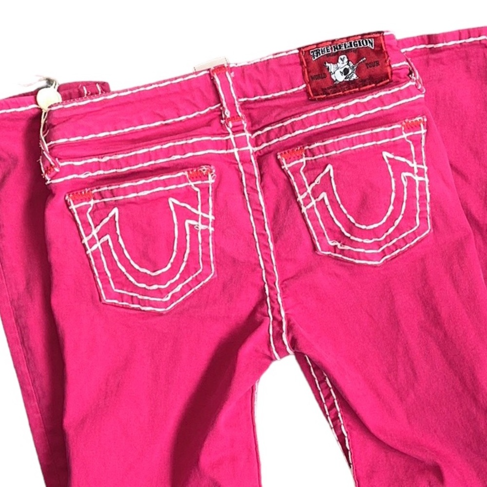 True Religion Jeans Hot Pink Denim 12